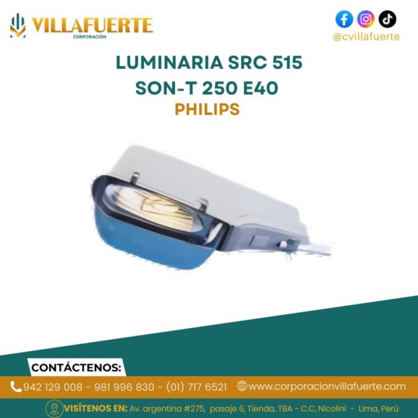 LUMINARIA SRC 515 SON-T 250 E40 PHILIPS