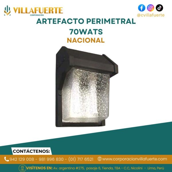 ARTEFACTO PERIMETRAL 70WATS