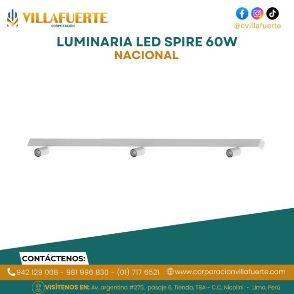 Luminaria LED Spire 60W