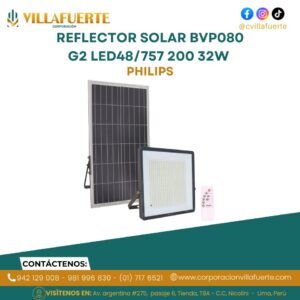 REFLECTOR SOLAR BVP080 G2 LED48/757 200 32W IP65 4800LM PHILIPS